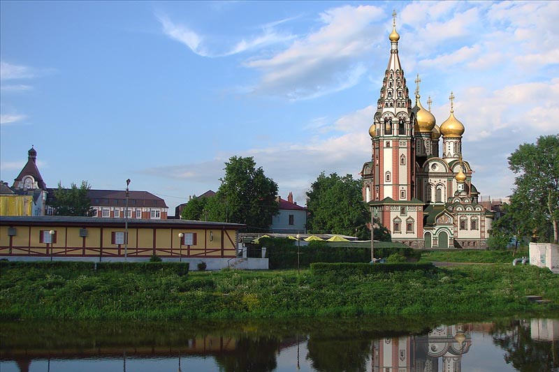 Рис. 14. Проект храма Всех Святых в память российских воинов, павших в Первой мировой войне в г. Гусев. Арх. И.П. Канаев. 2010 г.  (фото с сайта http://ikanaev.ru/Gusev.html, дата последнего обращения: 19.12.2014)