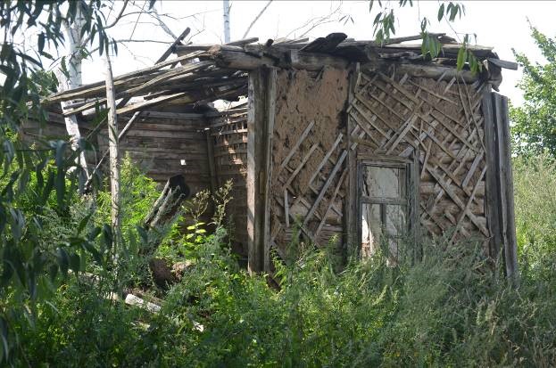 Внешний облик дома Бузулуцковой Прасковьи Андреевны. 2013 г.  Фотография автора работы