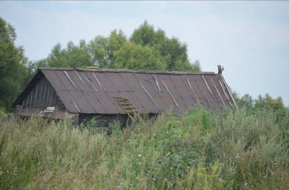 Один из домов в центре села Урусово. 2013 г.  Фотография автора работы